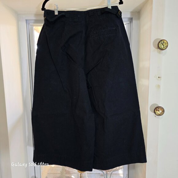 BDG Cropped Navy wide leg pants - Picture 5 of 7